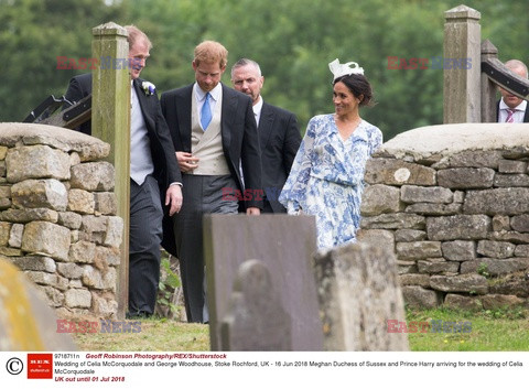 Książęta Sussex na ślubie kuzynki