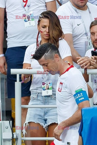 MŚ 2018 - Anna Lewandowska na trybunach