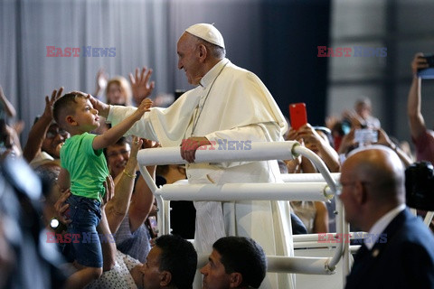 Papież Franciszek z wizytą w Światowej Radzie Kościołów w Genewie