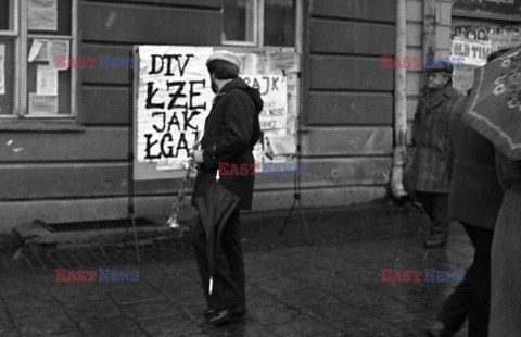 Strajki i demonstracje Solidarności