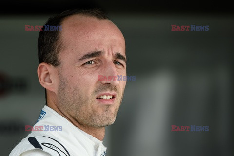 Robert Kubica na testach na torze Hungaroring