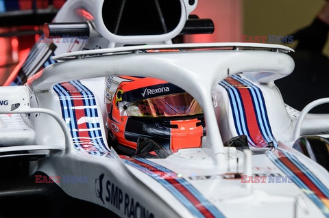 Robert Kubica na testach na torze Hungaroring