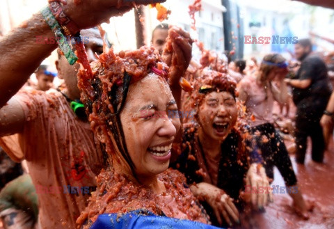 Hiszpańska Tomatina - AFP