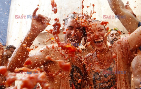 Hiszpańska Tomatina - AFP