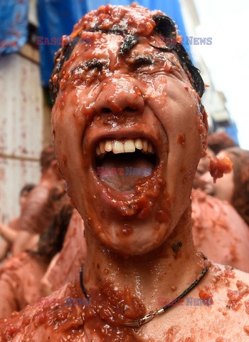 Hiszpańska Tomatina - AFP