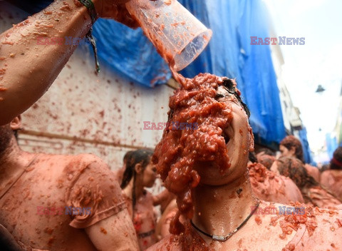 Hiszpańska Tomatina - AFP