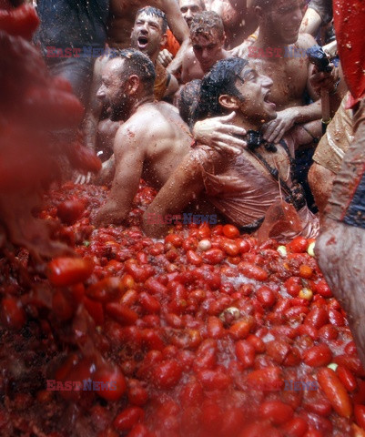 Hiszpańska Tomatina - AFP