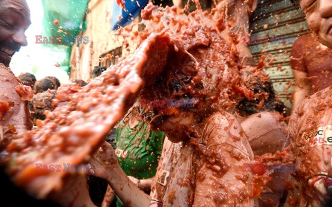 Hiszpańska Tomatina - AFP