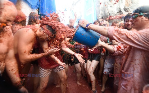 Hiszpańska Tomatina - AFP