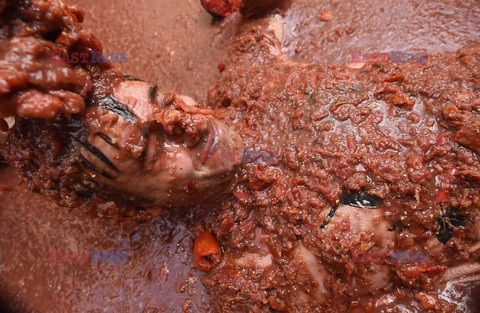 Hiszpańska Tomatina - AFP