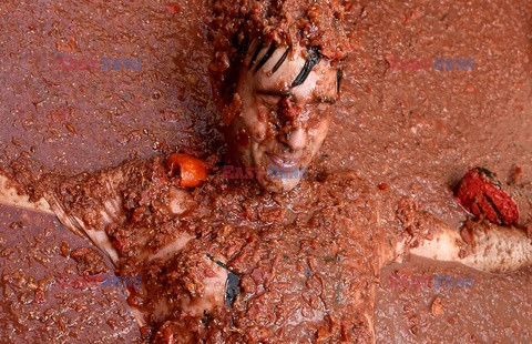 Hiszpańska Tomatina - AFP