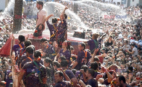 Hiszpańska Tomatina - AFP