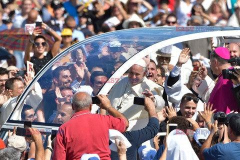 Papież Franciszek z wizytą na Sycylii