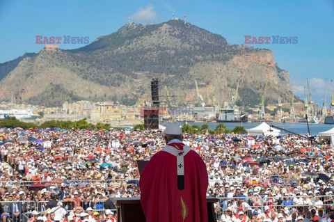 Papież Franciszek z wizytą na Sycylii