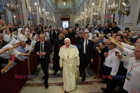 Papież Franciszek w Palermo