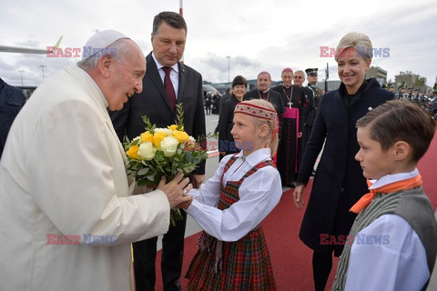 Papież Franciszek z pielgrzymką w krajach bałtyckich