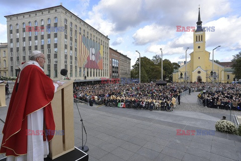 Papież Franciszek z pielgrzymką w krajach bałtyckich