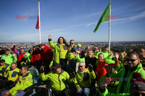 Fundacja Anny Dymnej zdobywa Kopiec Kościuszki