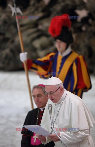 Pielgrzymka archidiecezji z Krakowa z wizytą u papieża Franciszka