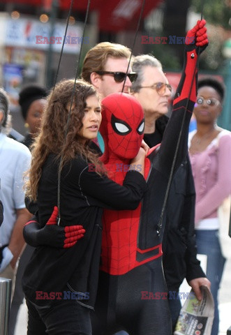 Na planie filmu Spider-Man: Far From Home