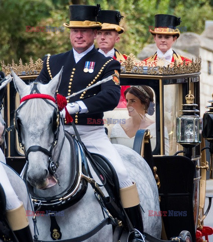 Ślub księżniczki Eugenii z Jackiem Brooksbankiem