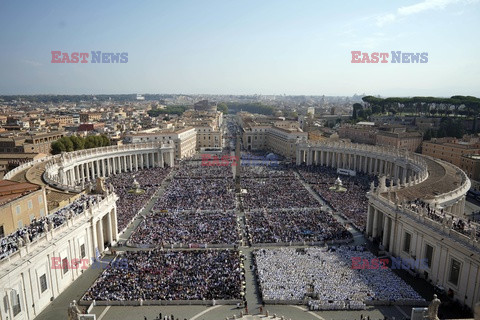 Papież Franciszek kanonizował nowych świętych