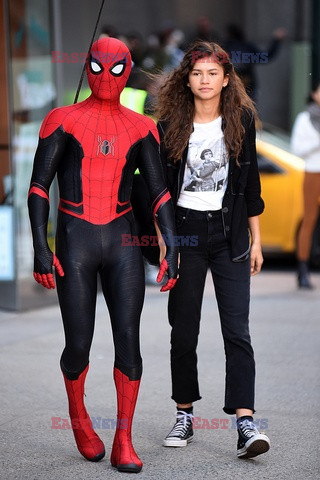 Na planie filmu Spider-Man: Far From Home