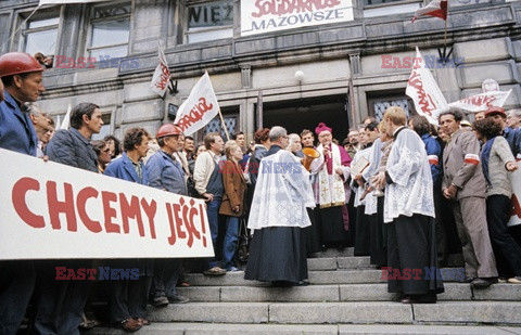 Strajki i demonstracje Solidarności