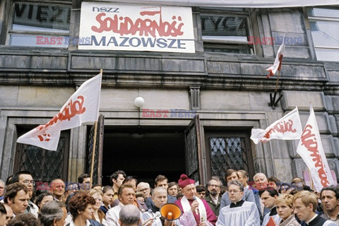 Strajki i demonstracje Solidarności