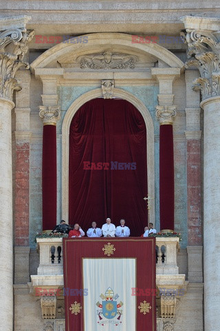 Papież Franciszek udzielił błogosławieństwa Urbi et Orbi 