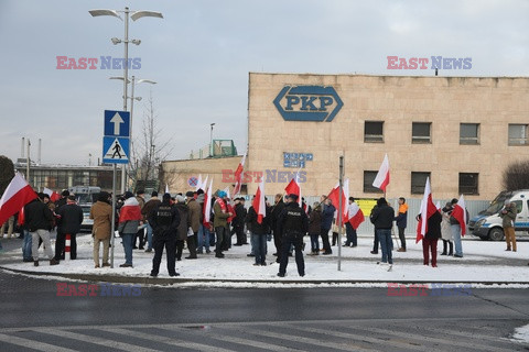 Marsz narodowców w Oświęcimiu