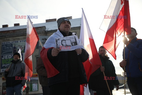 Marsz narodowców w Oświęcimiu