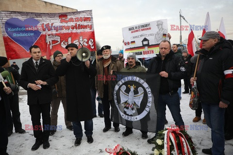 Marsz narodowców w Oświęcimiu