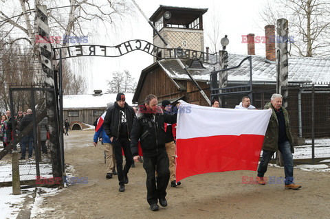 Marsz narodowców w Oświęcimiu