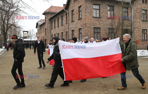 Marsz narodowców w Oświęcimiu