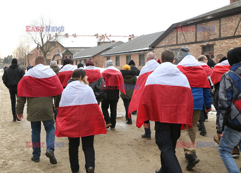 Marsz narodowców w Oświęcimiu