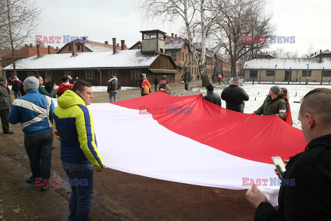 Marsz narodowców w Oświęcimiu