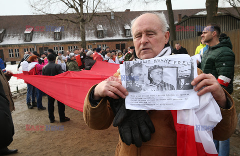 Marsz narodowców w Oświęcimiu