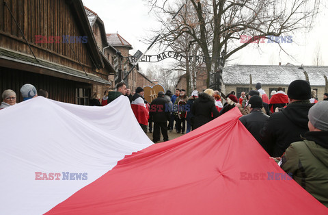 Marsz narodowców w Oświęcimiu