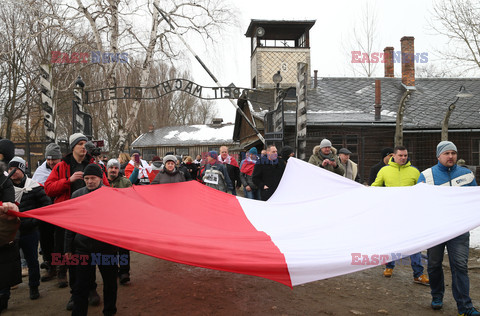 Marsz narodowców w Oświęcimiu