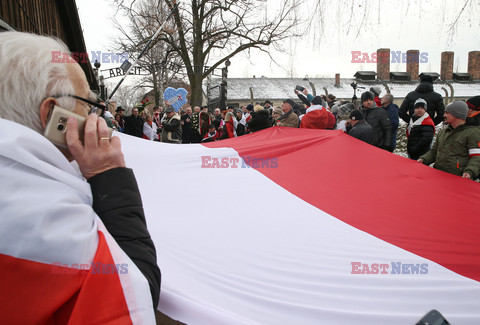 Marsz narodowców w Oświęcimiu