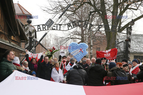 Marsz narodowców w Oświęcimiu