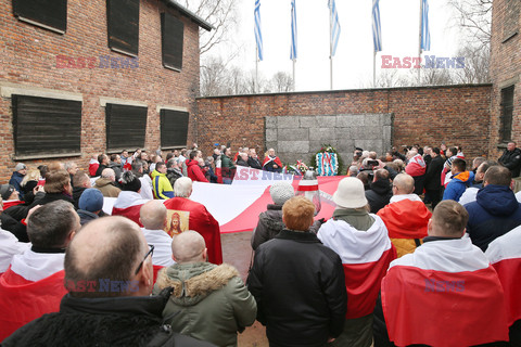 Marsz narodowców w Oświęcimiu