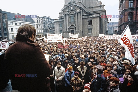 Strajki i demonstracje Solidarności