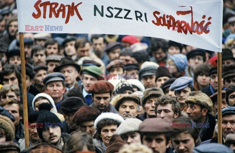 Strajki i demonstracje Solidarności