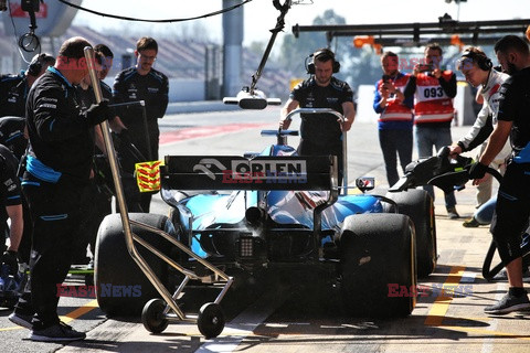 Robert Kubica na drugim tygodniu testów F1