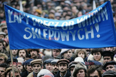 Strajki i demonstracje Solidarności