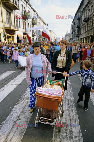 Strajki i demonstracje Solidarności