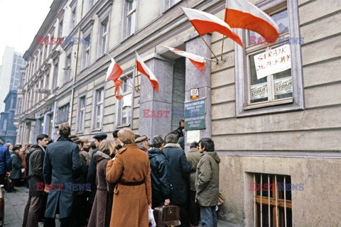 Strajki i demonstracje Solidarności