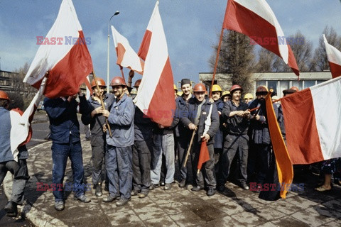 Strajki i demonstracje Solidarności